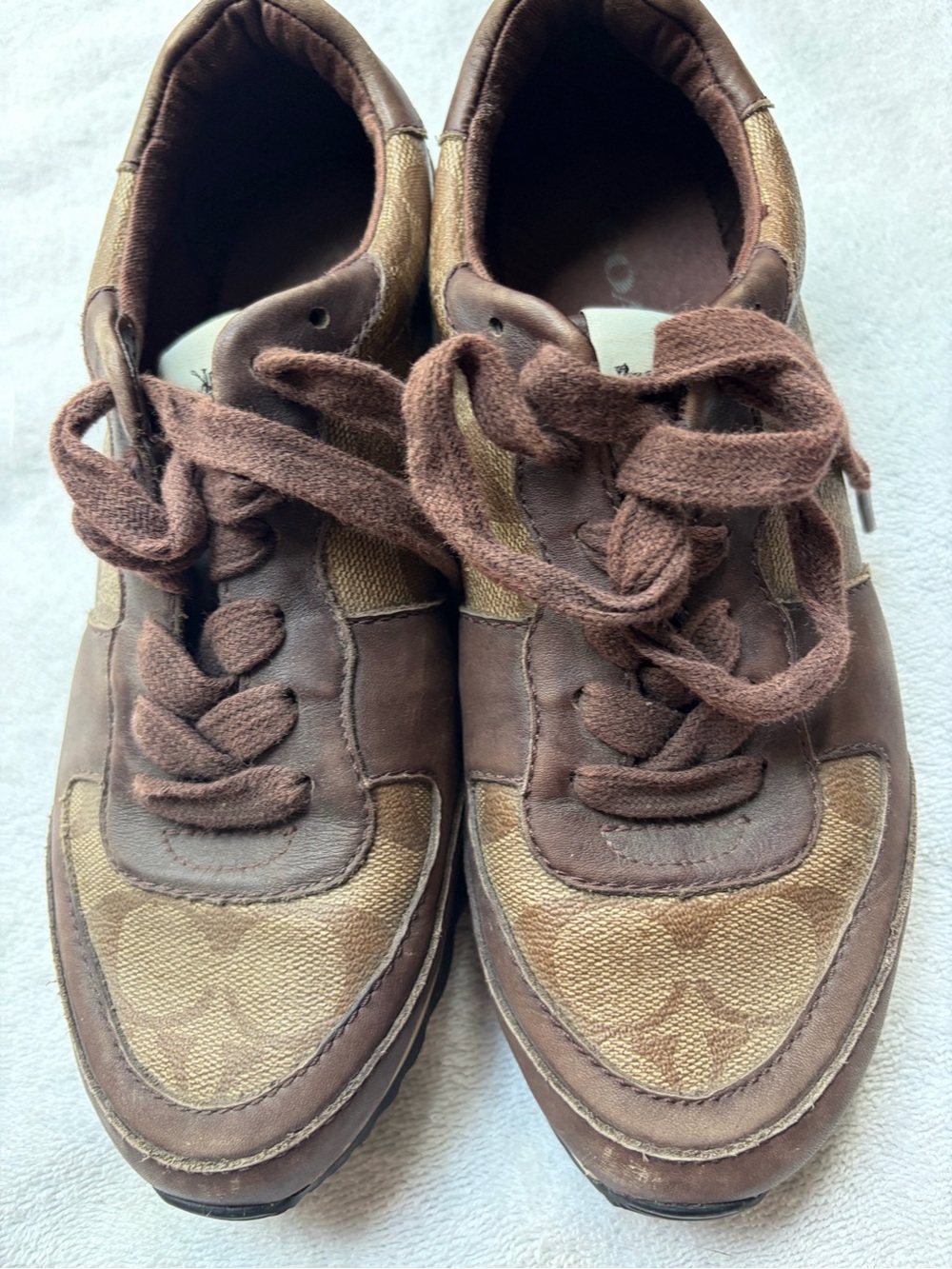 Coach Mason Women's Brown Interior Logo Sneakers
